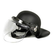 Ballistic Helmet with high strength reinforced PC veil